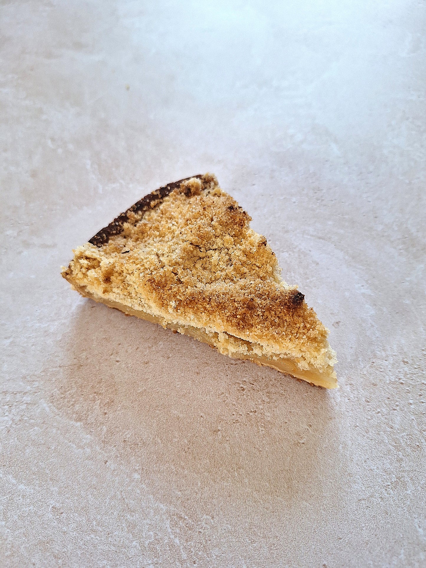Tarte aux pommes crumble