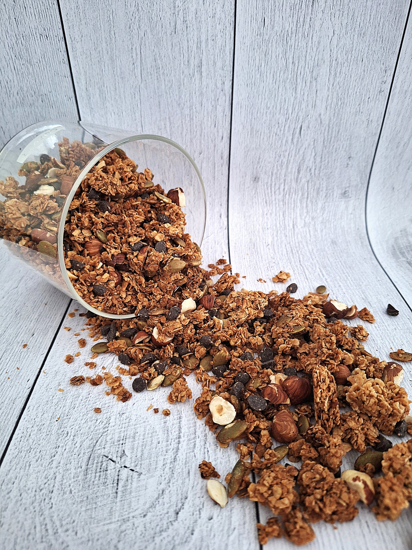 Granola noisette chocolat