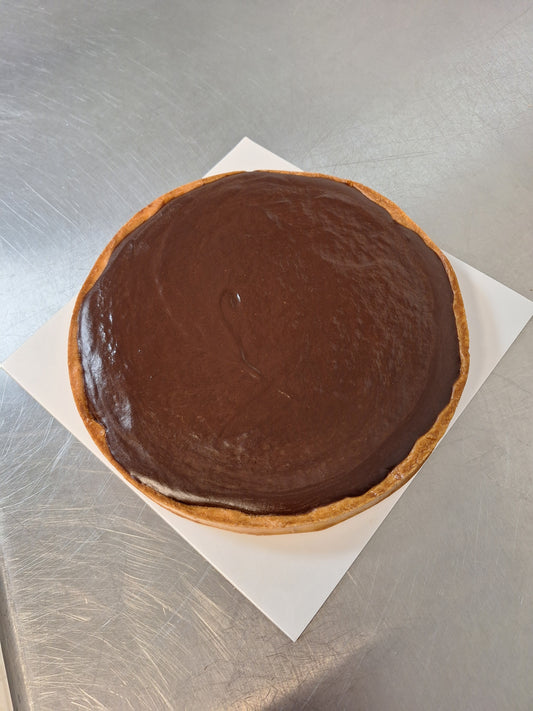 Tarte chocolat caramel beurre salé