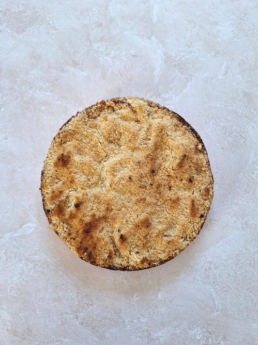 Tarte aux pommes crumble